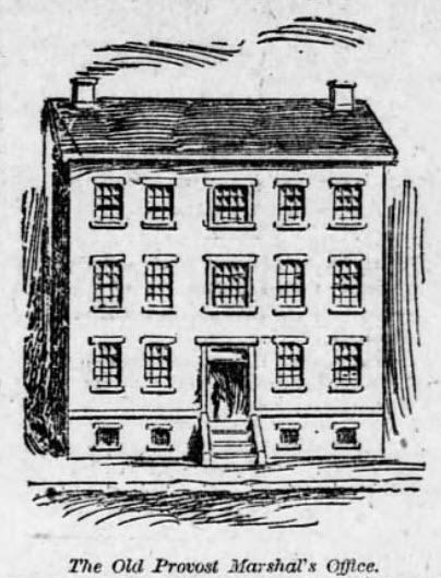 Breed's Building, Site of the First Telegraph Office in Pittsburgh,
                                    opened December 26, 1846